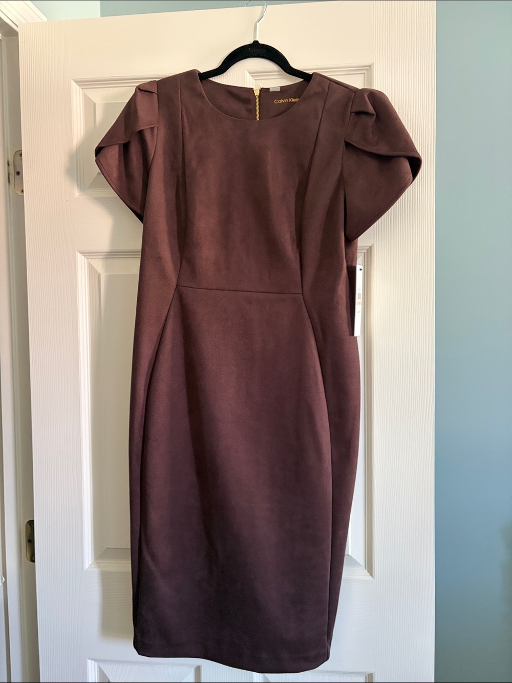 Calvin Klein Women’s Chocolate Brown Dress. NWT